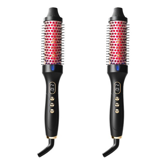 🔥Hot Sale 50% OFF 🔄 2-in-1 Magic Styler | Heated Straightener & Curler Comb | Switch Styles in Seconds ✨