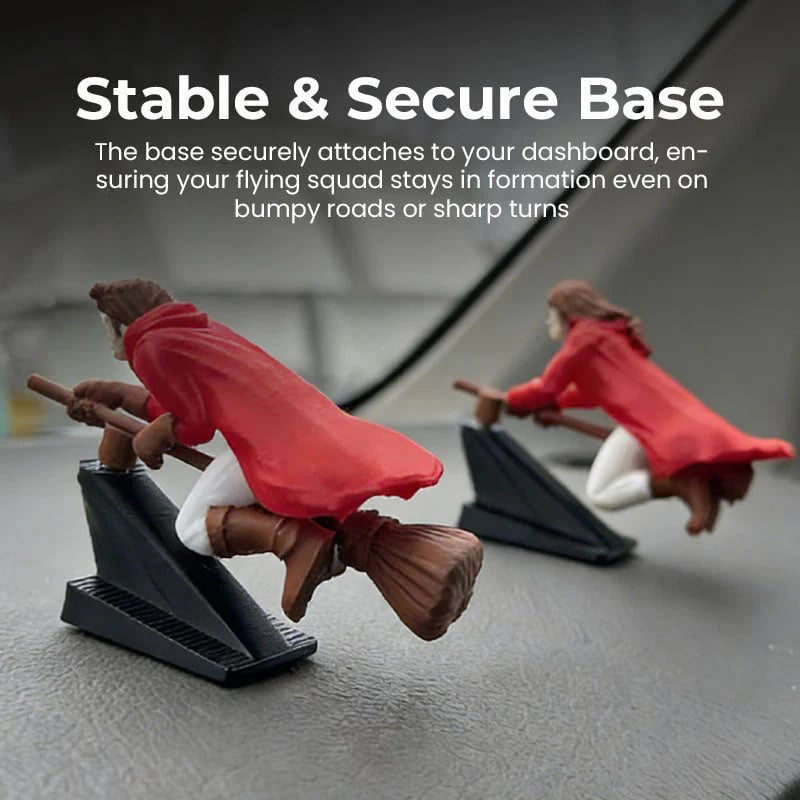 Магическа метла Орнамент за таблото на автомобила