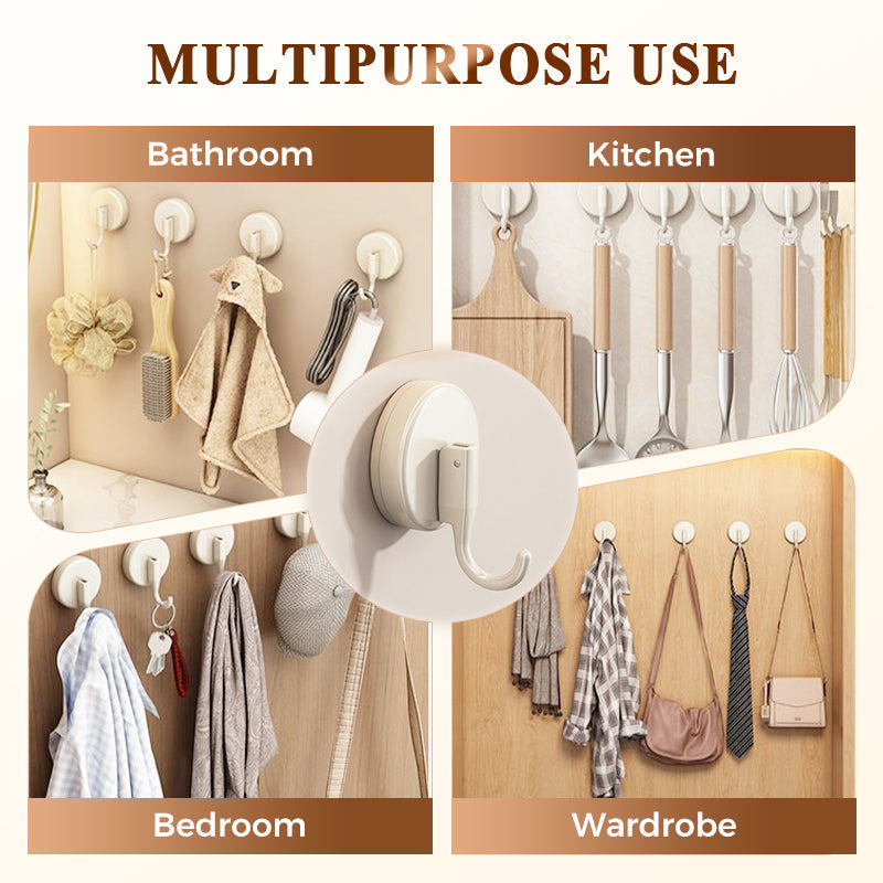 Piesūcekņa āķis — bez urbšanas, bez pēdām un atkārtoti lietojams