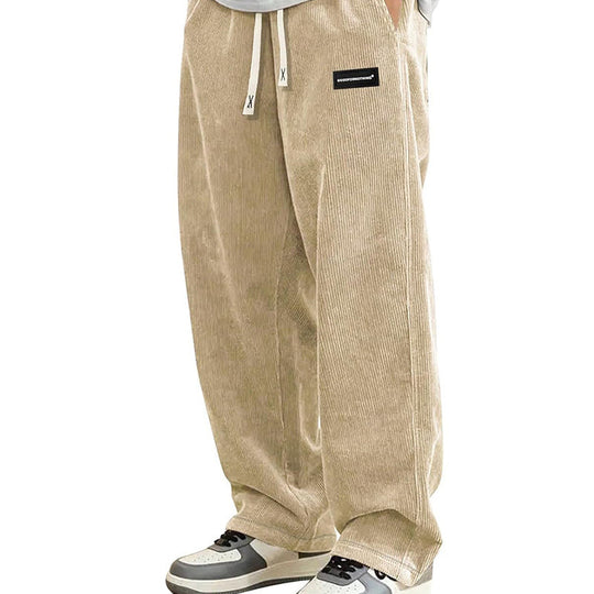 ✨🔥Men's Loose-Fit Drawstring Pants with Pockets