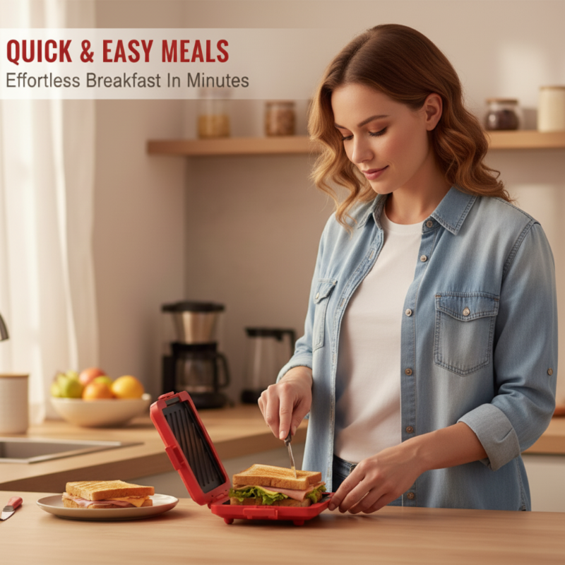 🥪 50% OFF NOW! 🔥 Microwave Toaster & Sandwich Maker – Fast Cooking, Non-Stick & Easy to Clean ✨