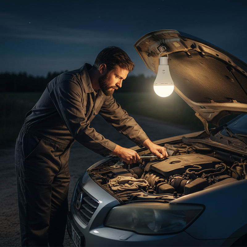 Portable Rechargeable LED Camping Light Bulb