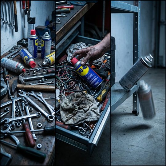 Magnetic Aerosol Can Holder