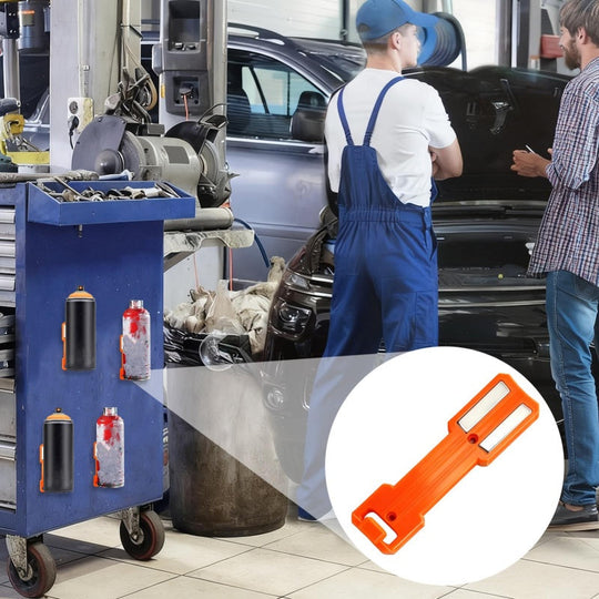 Magnetic Aerosol Can Holder