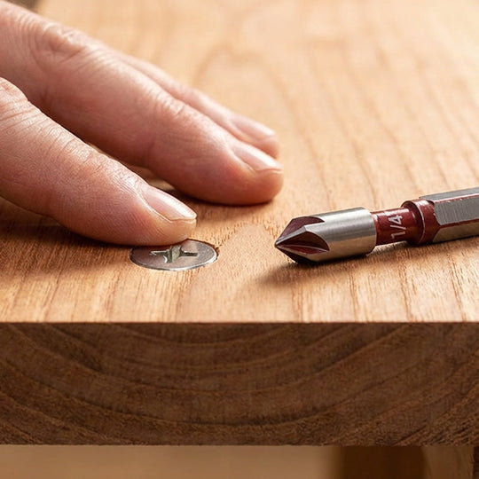 ✨ High-Carbon Steel Countersink Drill Bit Set — Precision Drilling for Wood and Metal! ✨