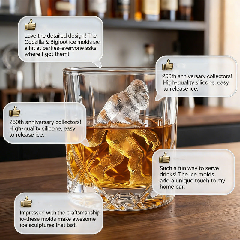 🥳2026 HOT SALE🥳💞50K+ SOLD!✨ 💝Bigfoot Silicone Ice Cube Mold Tray