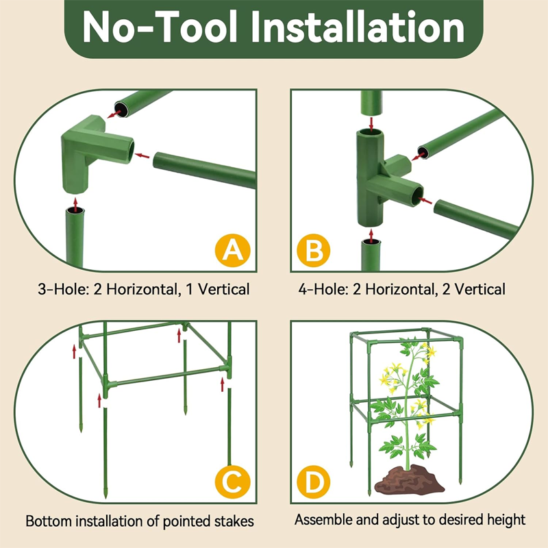 🍅 ON SALE!🍅 Adjustable Modular Plant Support Frame