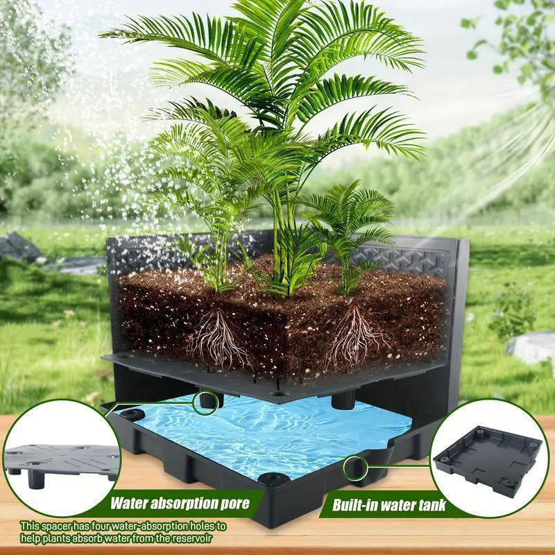 Garden Raised Bed Planter Boxes with Trellis