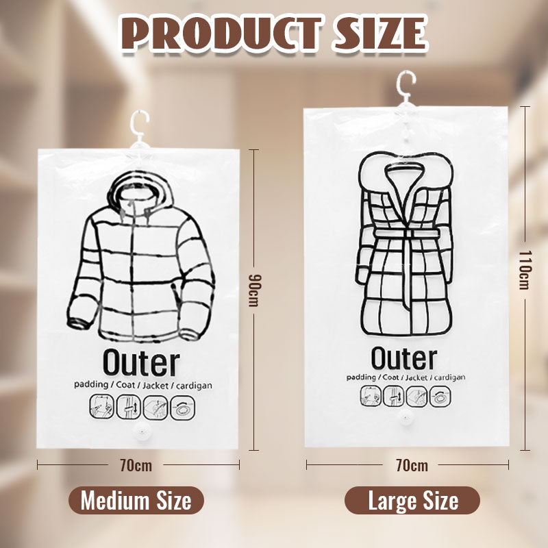 🔥Last Day Promotion ✨ Hanging Vacuum Storage BagsHanging Vacuum Storage Bags