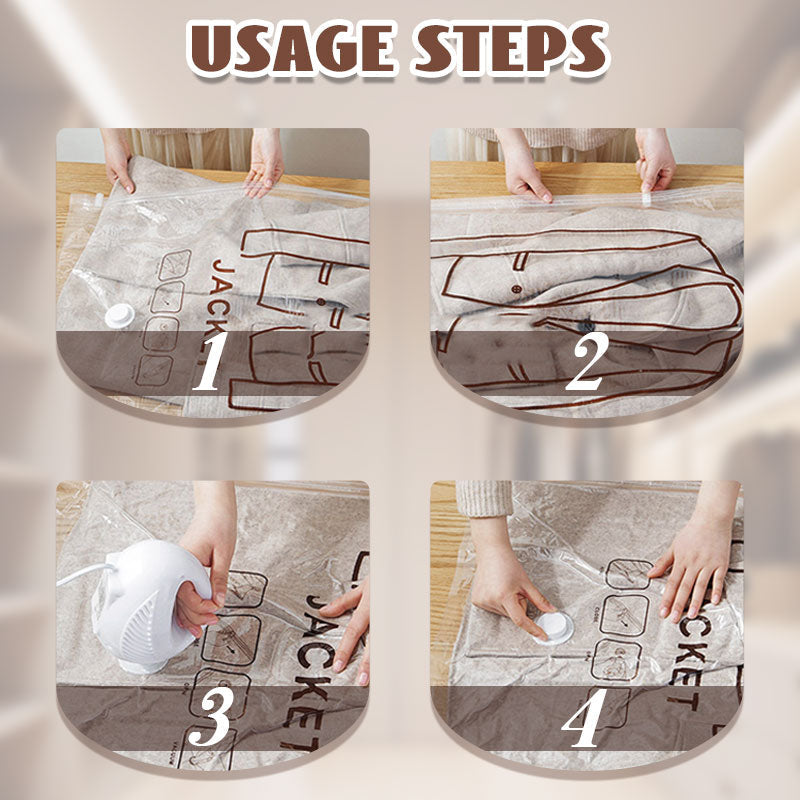 🔥Last Day Promotion ✨ Hanging Vacuum Storage BagsHanging Vacuum Storage Bags