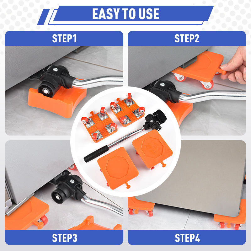 🔥 Hot Sale 🔥Heavy Furniture Movers with Wheels