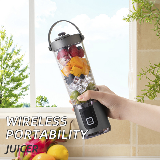 Cordless Portable Blender | On-the-go Blending, Sleek Cordless Design | Smoothies, Protein Shakes, Frozen Slushies, Crushed-Ice Cocktails, Frappes and Iced Lattes | Dishwasher Safe, Rechargeable, 530ml
