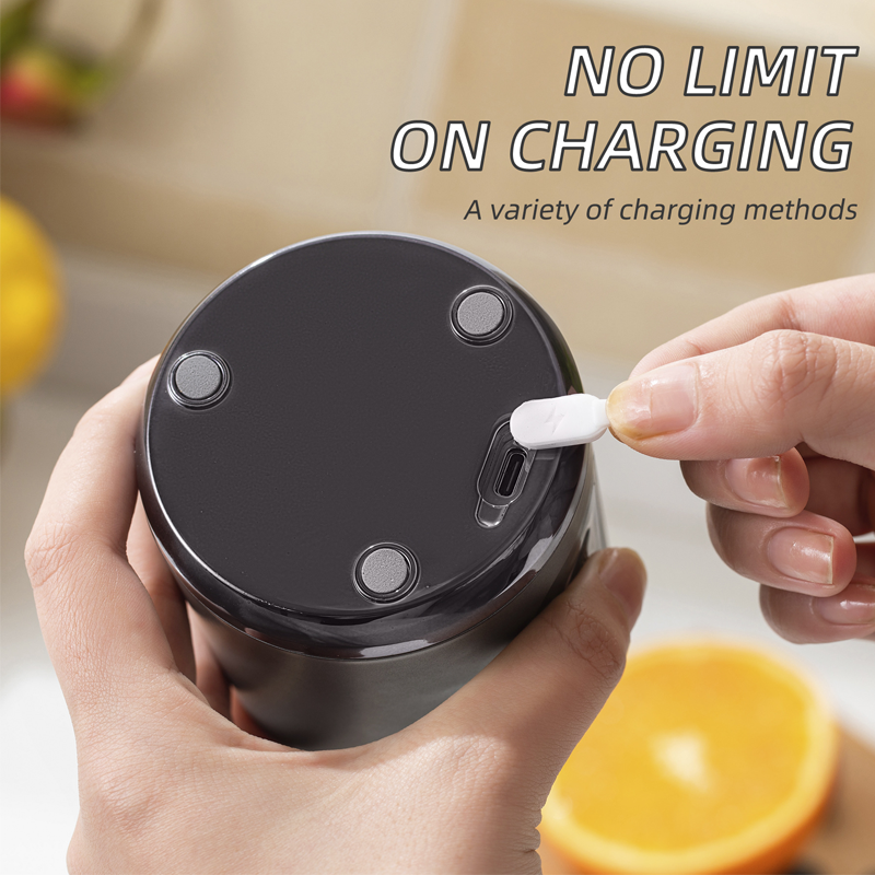 Cordless Portable Blender | On-the-go Blending, Sleek Cordless Design | Smoothies, Protein Shakes, Frozen Slushies, Crushed-Ice Cocktails, Frappes and Iced Lattes | Dishwasher Safe, Rechargeable, 530ml