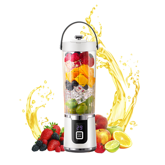 Cordless Portable Blender | On-the-go Blending, Sleek Cordless Design | Smoothies, Protein Shakes, Frozen Slushies, Crushed-Ice Cocktails, Frappes and Iced Lattes | Dishwasher Safe, Rechargeable, 530ml