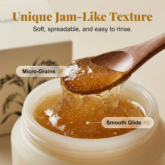 Rice Brightening Hydrating Exfoliating Facial Mask