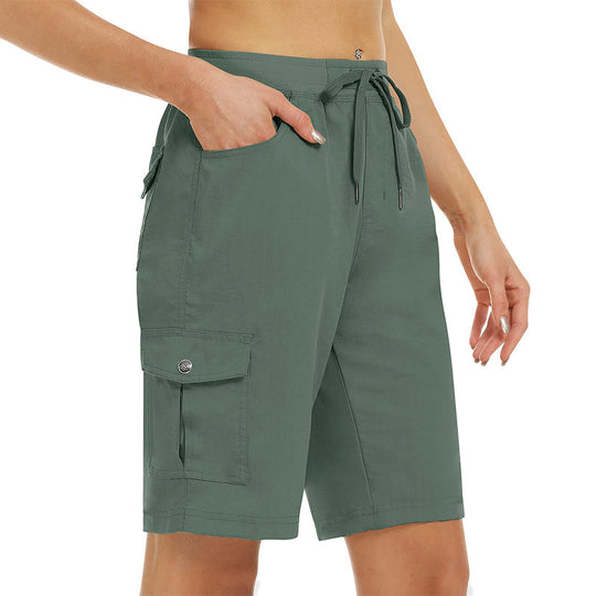🩳New arrival 40% OFF💧→💨Women's Quick-Dry Cargo Shorts with Pockets