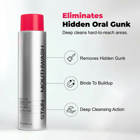 Advanced Stain-Removing Whitening Mouthwash