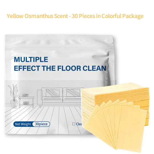 🧹 50% OFF NOW!✨ 30-Pieces Multi-Effect Floor Cleaning Sheets – Powerful Stain Removal & Fresh Scent 🌿