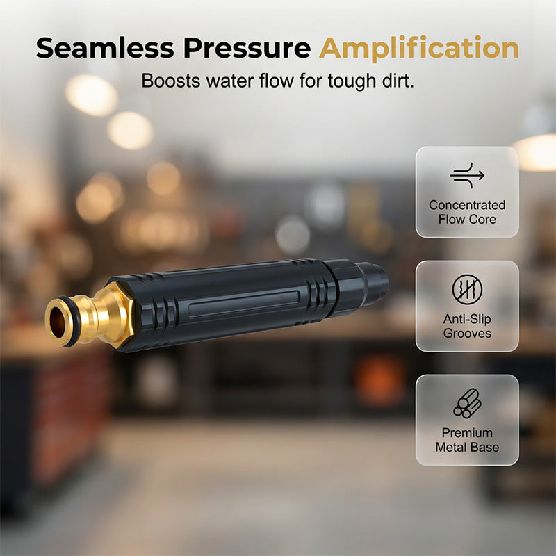 🚀HOT SALE 50% OFF - High-Pressure Direct Spray Water Nozzle - Wash at Home, Save Big! 🔥💦