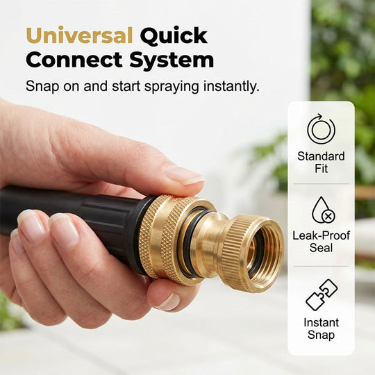 🚀HOT SALE 50% OFF - High-Pressure Direct Spray Water Nozzle - Wash at Home, Save Big! 🔥💦