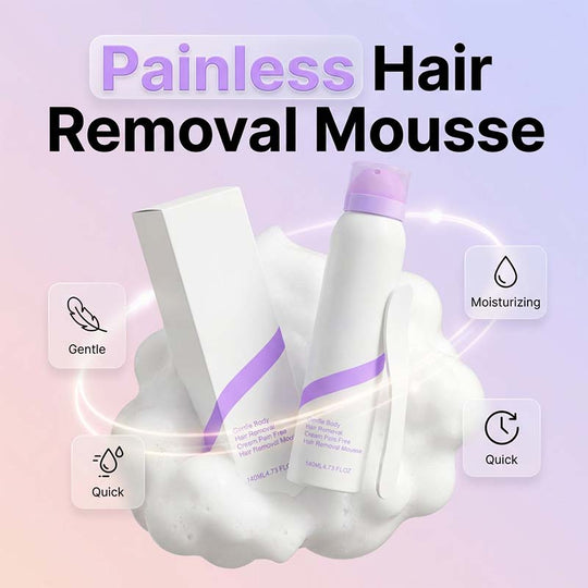 💜 Pain-Free Hair Removal Cream Mousse for Sensitive Skin✨