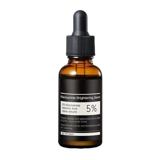 【JMCY × Teashell】Whitening Serum 5% Niacinamide & Alpha Arbutin 30ml — Reduces Dark Spots, Brightens Skin, Long-Lasting Hydration, Suitable for Sensitive Skin