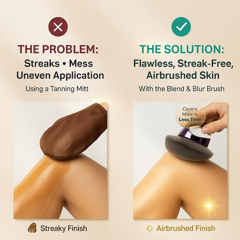 Streak-Free Body Makeup Brush