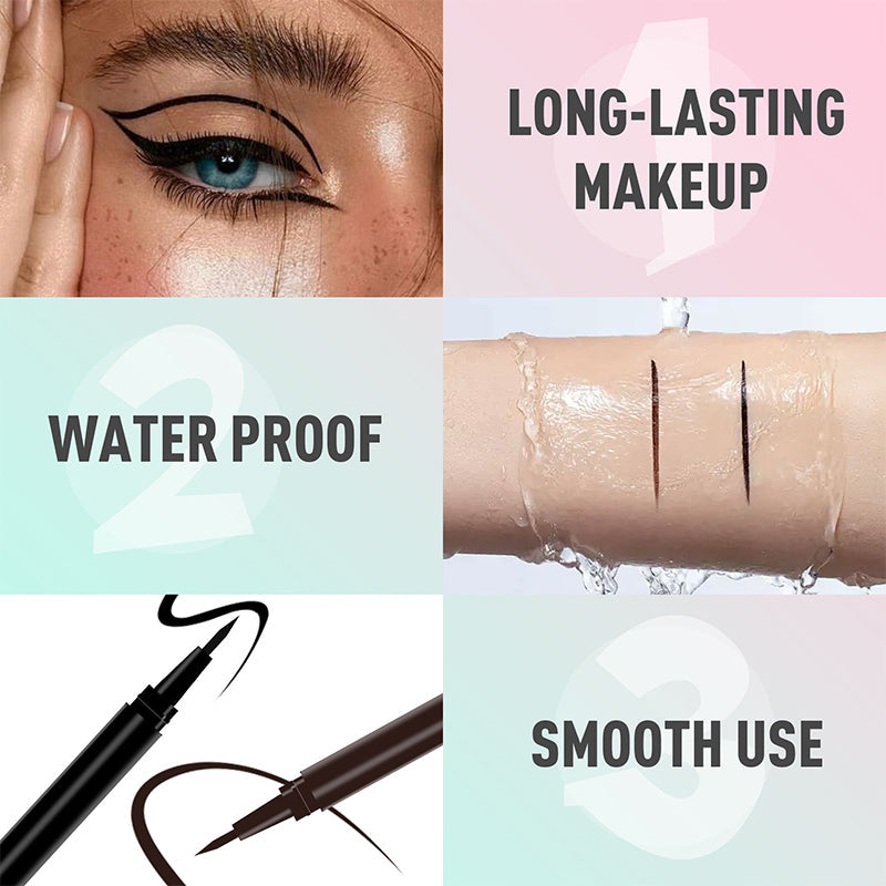 🔥Buy 1 get 1 free Price £9.99!!💥Waterproof Liquid Eyeliner Pen