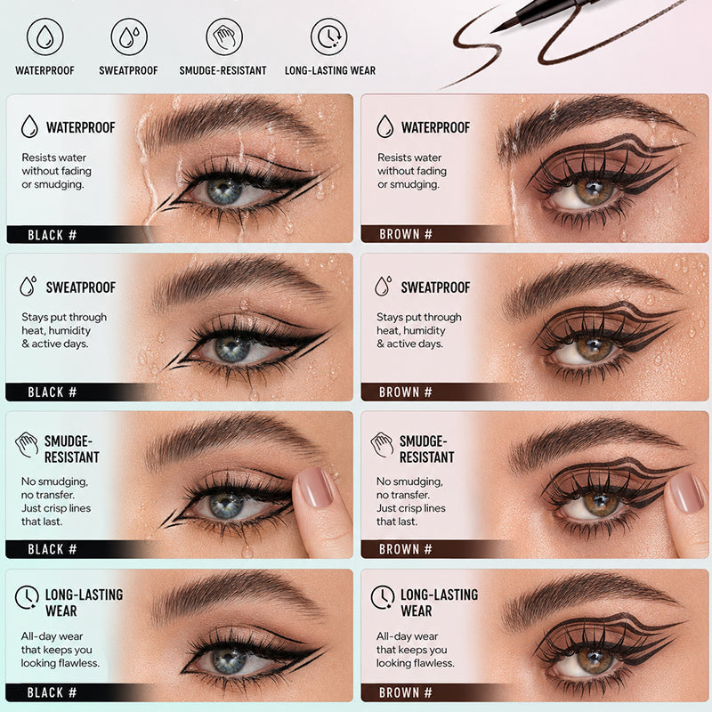 🔥Buy 1 get 1 free Price £9.99!!💥Waterproof Liquid Eyeliner Pen