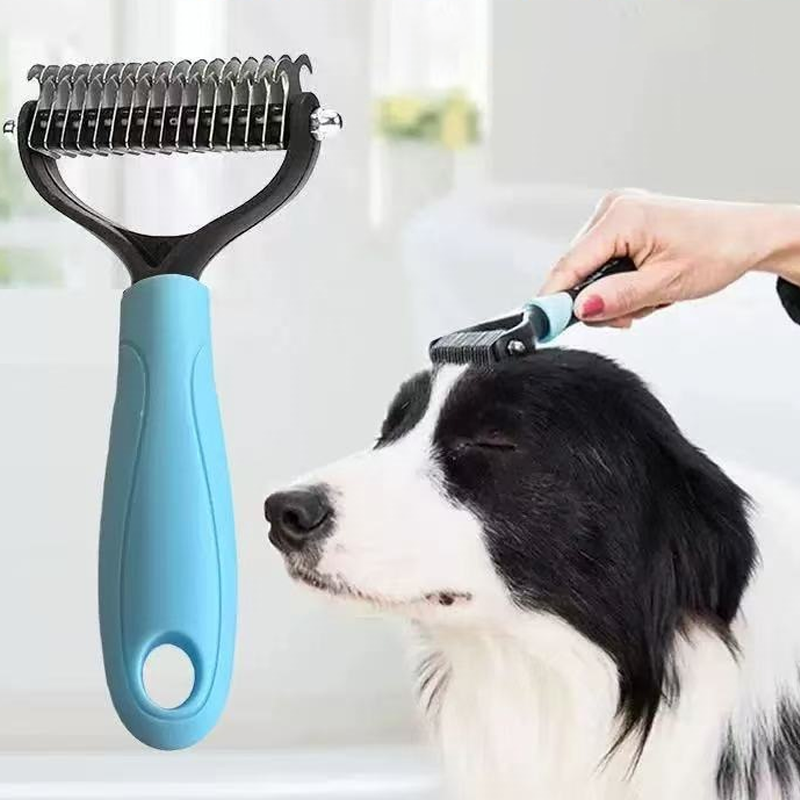 🐶50% OFF NOW✨Dual-Sided Pet Grooming Comb for Dogs & Cats🐾