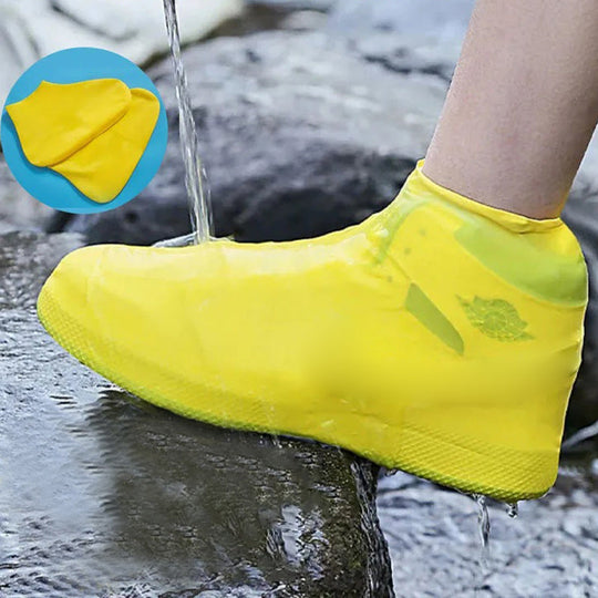 📢📢40% OFF !! ⏰ Waterproof Rain Shoe Cover – Non-slip sole & easy on/off – Reusable, perfect for wet weather or muddy walks – fits most shoes, keeps feet dry 🌧️