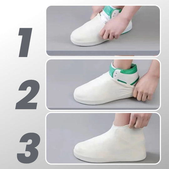 📢📢40% OFF !! ⏰ Waterproof Rain Shoe Cover – Non-slip sole & easy on/off – Reusable, perfect for wet weather or muddy walks – fits most shoes, keeps feet dry 🌧️