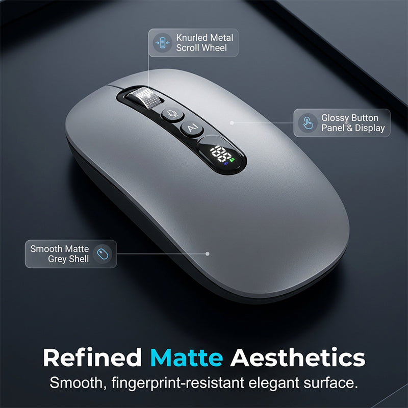 ⏳Limited-time 50% off⏰AI Smart Voice Wireless Mouse Real-Time Translation, Silent Click  Boosts Productivity For Work & Study! ⚡🖱️💬