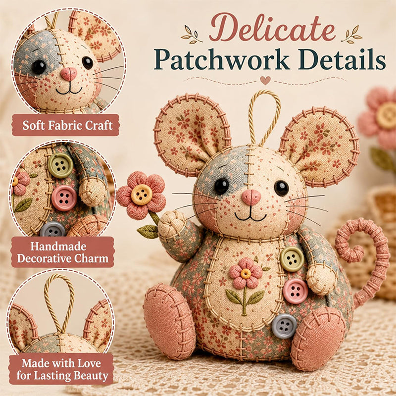 ⚽️🏆️World Cup Sale:30% OFF🎉70K+ SOLD! 🥳Handcrafted Vintage Mouse Plush Sewing Kit