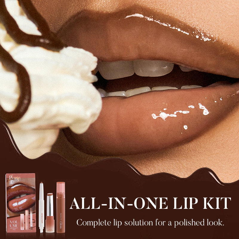3-Piece Lip Liner and Lipstick Combo Set
