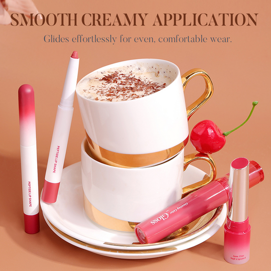 3-Piece Lip Liner and Lipstick Combo Set