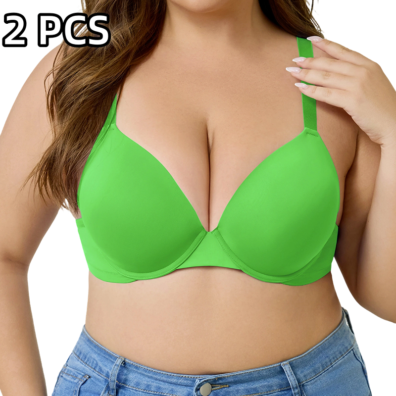 🏆 Last Day Special Price 💐Buy more save more💝Smooth & Supportive Everyday Plus Size Bra