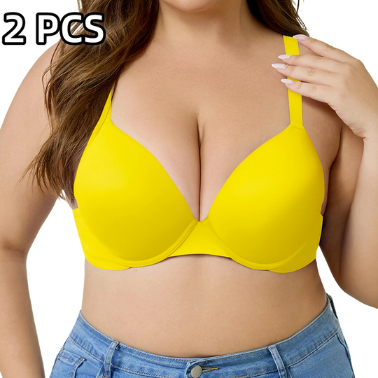 🏆 Last Day Special Price 💐Buy more save more💝Smooth & Supportive Everyday Plus Size Bra
