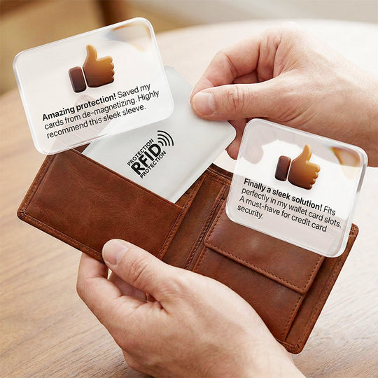 🥳EXCEPTIONAL OFFER 2026🥳Over 50,000 sold!🔒 Credit card cases with RFID protection