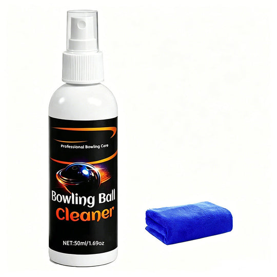 🏆Pro-Grade Bowling Ball Cleaner – Instantly removes lane oil. Includes premium towel. Keeps your ball performing like new! ✨