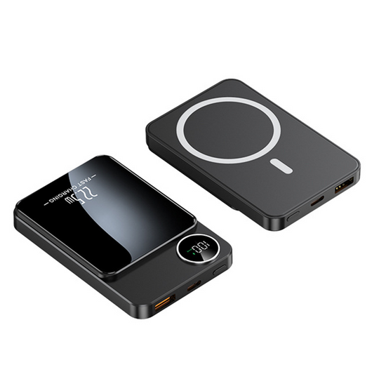 🔋✨Professional Magnetic Charger for Travelers & Professionals 🧲| 22.5W Wired & 15W Wireless | 10,000 mAh | Fast Delivery💥