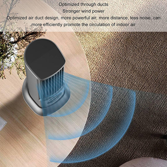 3-Speed Quiet Desktop Tower Fan