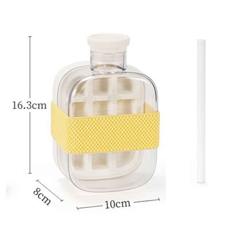 🎁2026 New Arrivals 50% OFF💥2-in-1 Ice Cube Maker Water Bottle Built-In Ice Tray, Food-Grade Silicone, Bpa-Free. Make Ice & Store Water In One Bottle 💼✈️