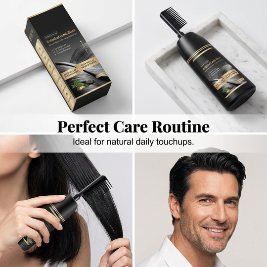 Effortless Gray Coverage Hair Dye Comb