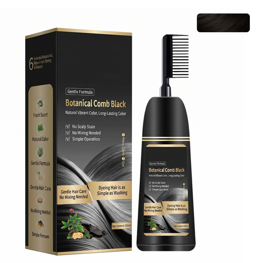 Effortless Gray Coverage Hair Dye Comb