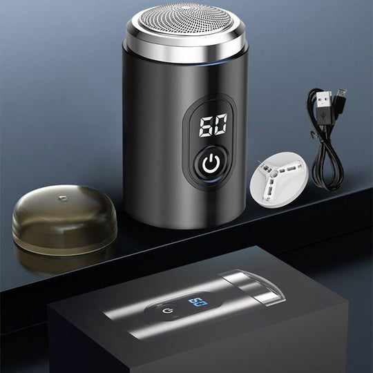 Mini Portable Rechargeable Shaver with Digital Display