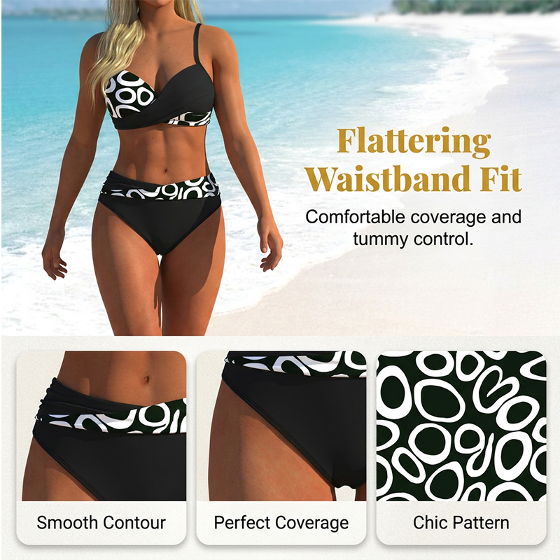 👙 LIMITED-TIME 50% OFF! ✨ Women's Push-Up Two-Piece Bikini Set