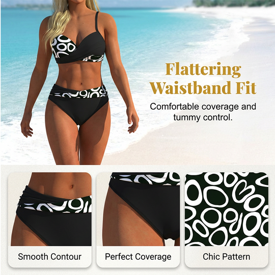 👙 LIMITED-TIME 50% OFF! ✨ Women's Push-Up Two-Piece Bikini Set