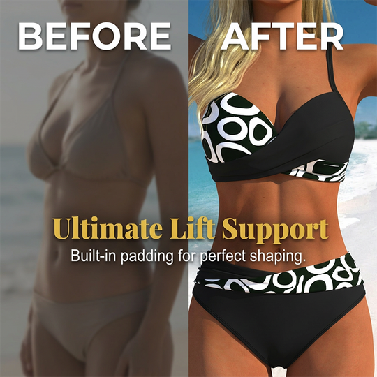 👙 LIMITED-TIME 50% OFF! ✨ Women's Push-Up Two-Piece Bikini Set
