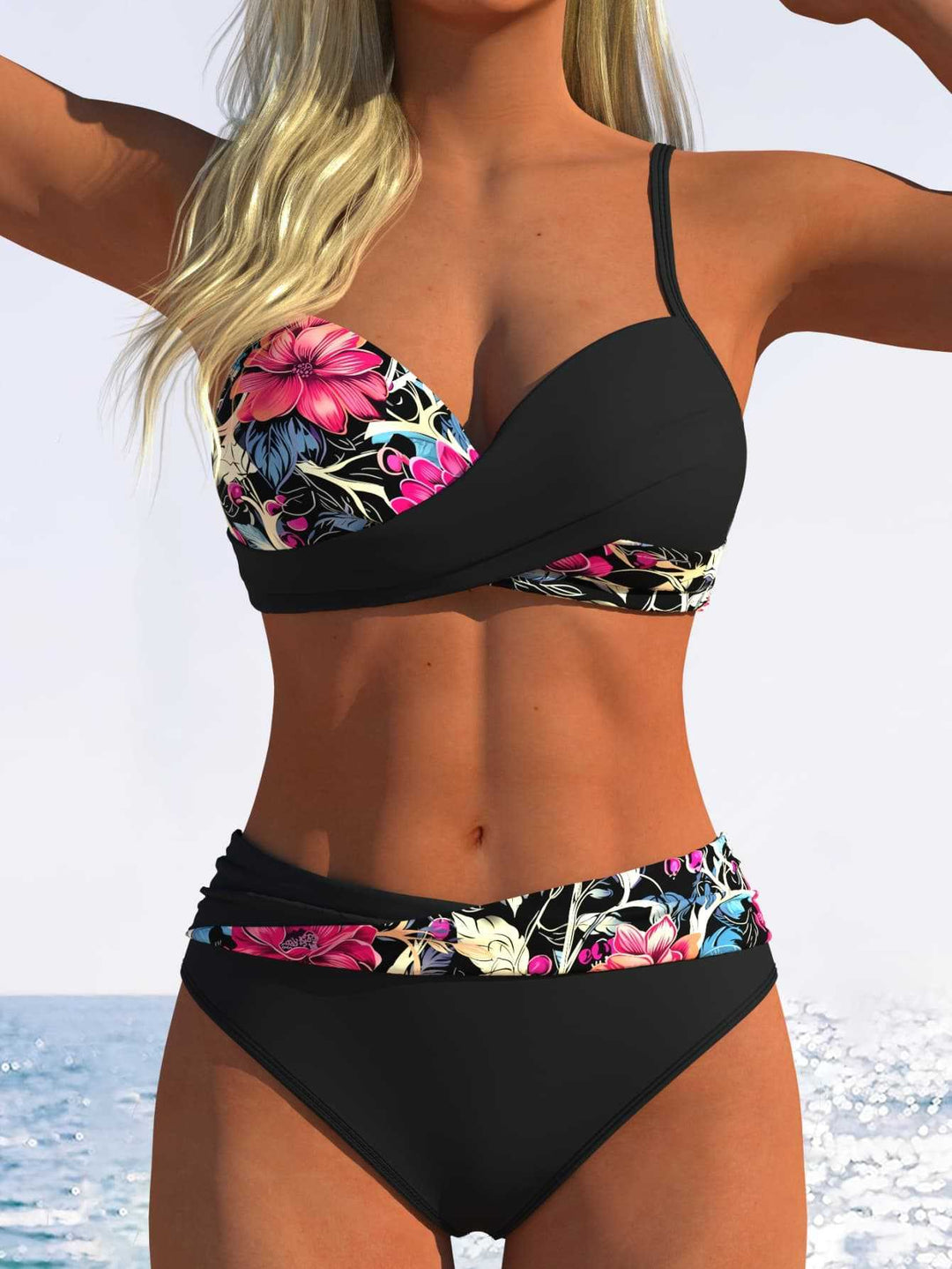 👙 LIMITED-TIME 50% OFF! ✨ Women's Push-Up Two-Piece Bikini Set